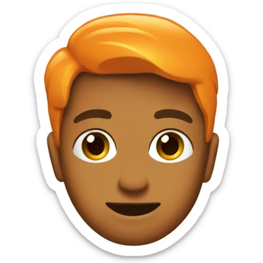 Esto naranja  sticker