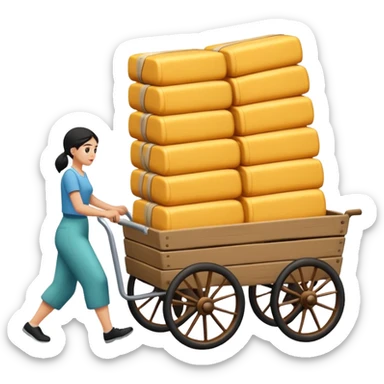 aka uka ichimlik ortilgan aravani olib qochishyapti orqa tarafdan rakurs yuzi ko'rinmasin sticker