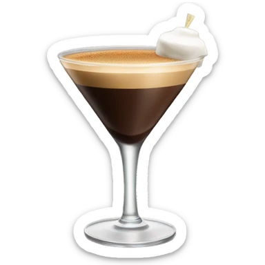 Espresso martini sticker