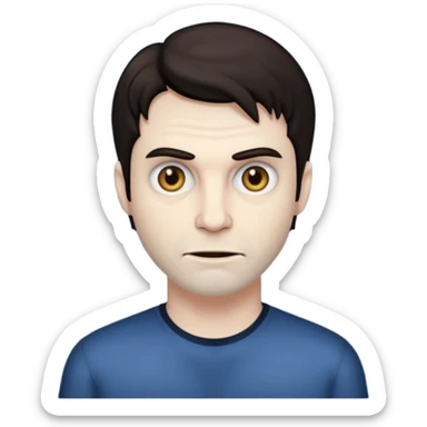 crie um serial killer sticker