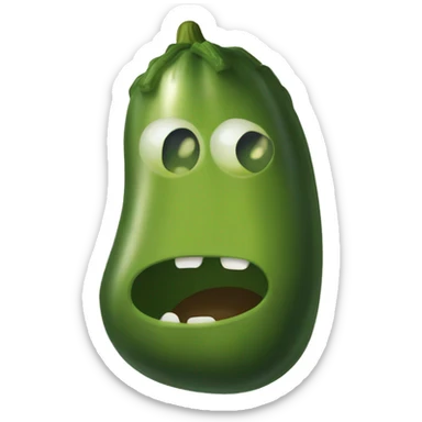 Pickle sticker