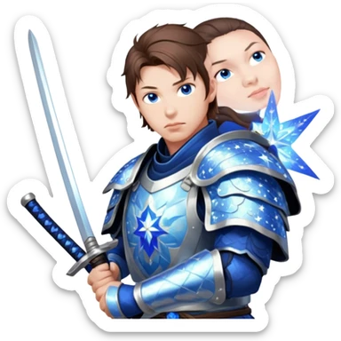 Celestial Samurai sticker