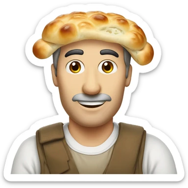 burek filled with white cheese sticker