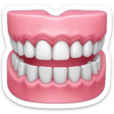 Denture  sticker