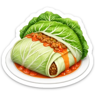 Cabbage roll sticker