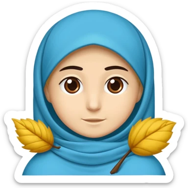 maden formatında mavi elmas sticker