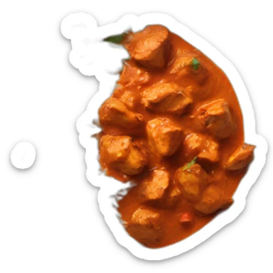 chicken tikka masala sticker