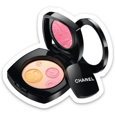 chanel makeup compact sticker