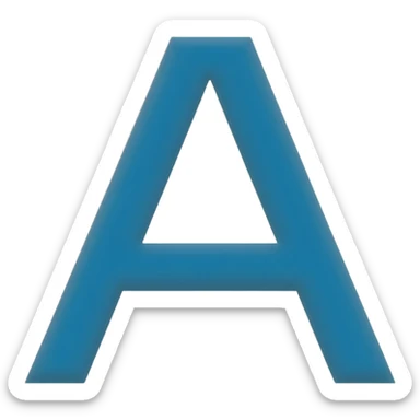 Greek Alphabet sticker