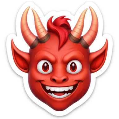 Devil sticker