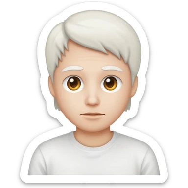 Mummy white t-shirt sticker