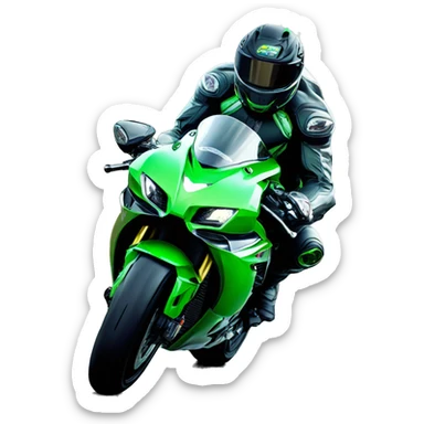 Kawasaki ninja h2r sticker