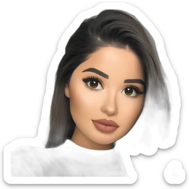 Demi rose perfect melon sticker