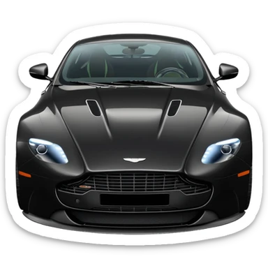 Aston Martin Vantage best view  sticker