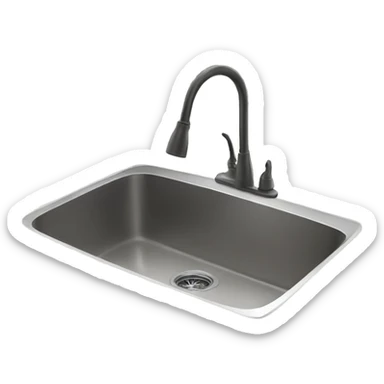 kitchen sink sticker