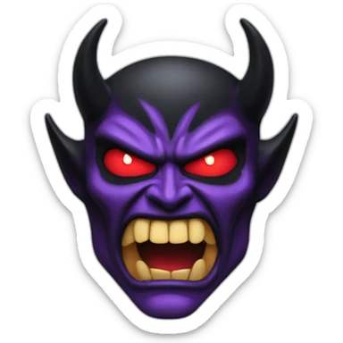 Gene Simmons demon sticker