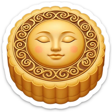chinese moon cake sticker
