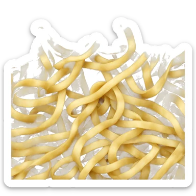 fettucine sticker