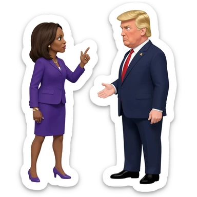 Kamala you are fired Donald Trump sticker
