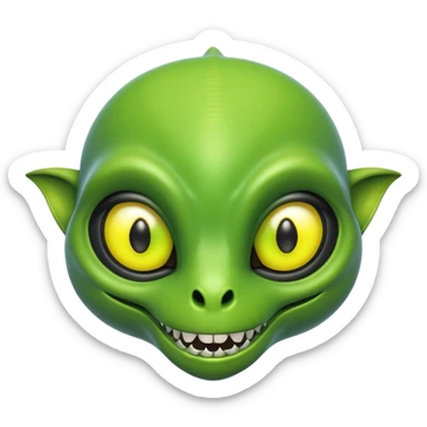 Alein Animal   sticker