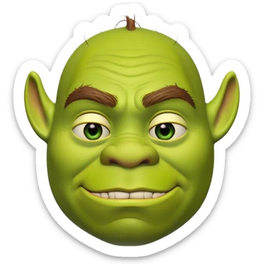 Shrek. Ayo, pee pee poo poo check. PEE PEE POO POO OO OOOOOHHHH PEE PEE POO POO sticker