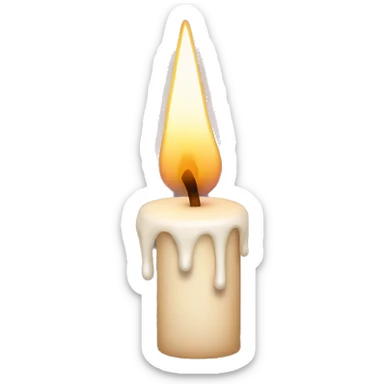 Candle  sticker