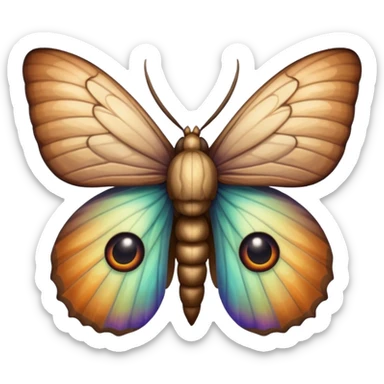 Moth eyes sticker