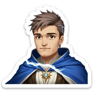 Storm Wizard sticker