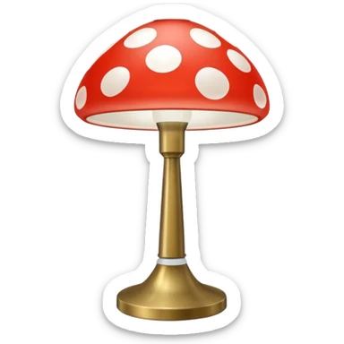 1960s lighting lamp sticker