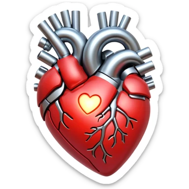 Cœur mécanique sticker