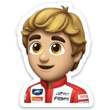 Carlos sainz jr ferrari sticker