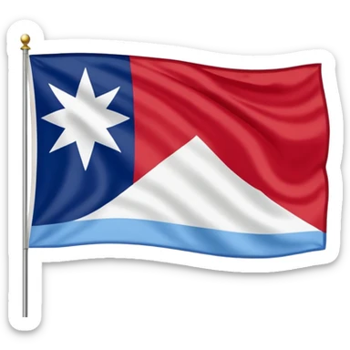 North Carolina state flag sticker