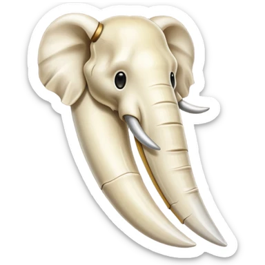 Ivory sticker