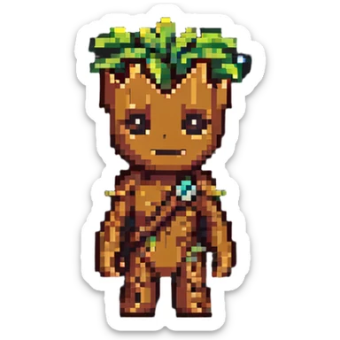 baby groot sticker