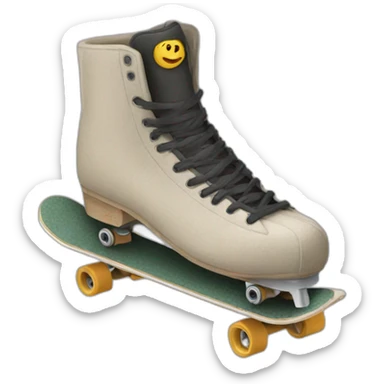 Rampe de skate sticker