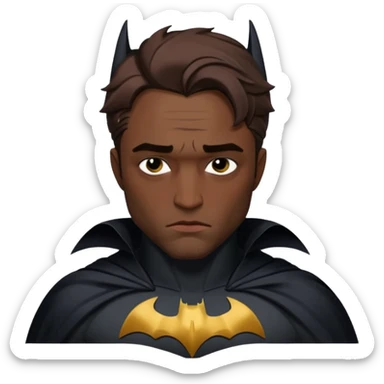 Real robert pattison batman stickers asthetics sticker
