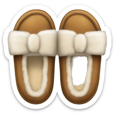 UGG slippers  sticker