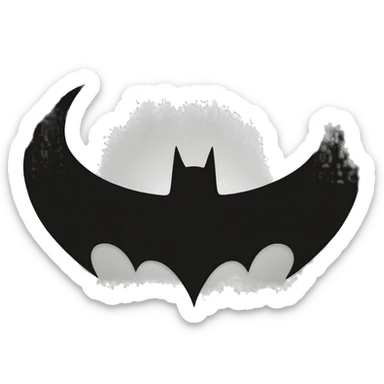 batman symbol sticker