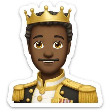 Royalty wealth sticker