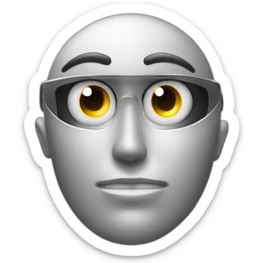 eye roll-slot machine sticker