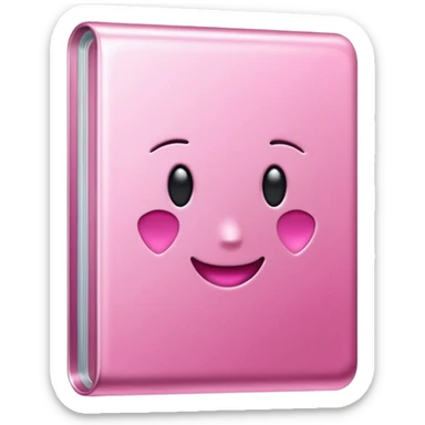 make an archive file without face, with girly pink tones. sticker