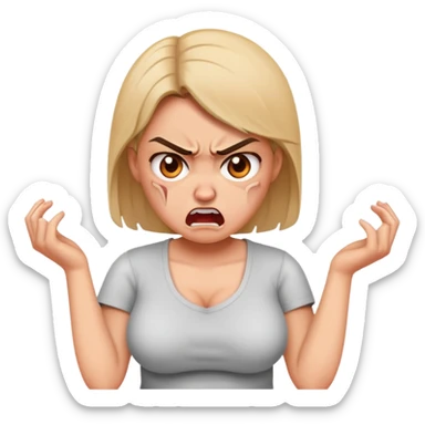 Postpartum rage sticker