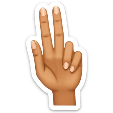 Finger in Virginia  sticker