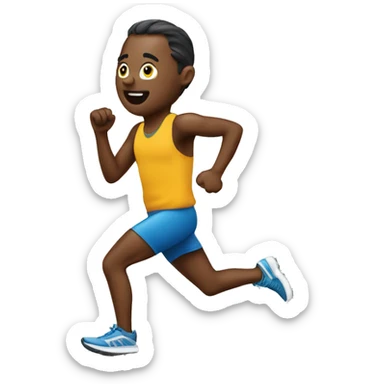 Running a Marathon  sticker