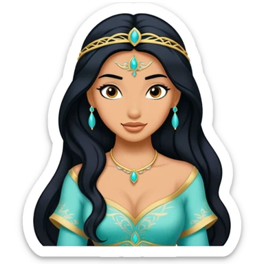 disney jasmine sticker