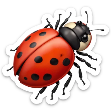 ladybug sticker