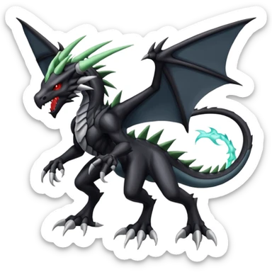 Kyurem-Zekrom-Darkrai-Scyther-fusion  sticker