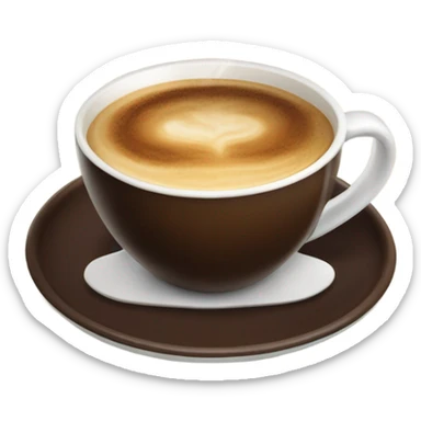 Coffee sticker