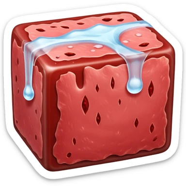 frozen beef sticker