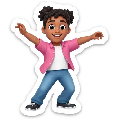 Prendre son rythme. Pink aesthetic sticker